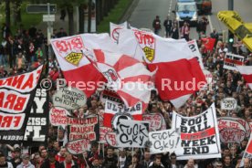 VfB Stuttgart Fan-Karawane