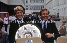 26.05.1984 VfB Stuttgart Meisterschaft 1984 Autokorso Bad Cannstatt