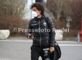 23.01.22 VfB Stuttgart Abflug Trainingslager Marbella