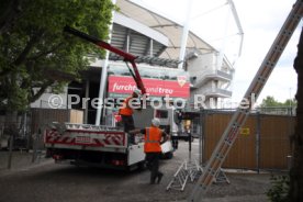 01.06.22 VfB Stuttgart Umbau Mercedes-Benz Arena