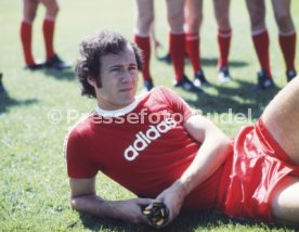 14.07.75 FC Bayern M&uuml;nchen Fototermin 1975/1976