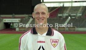 08.07.97 VfB Stuttgart Fototermin Saison 1997/1998