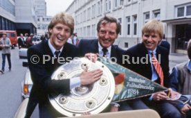 26.05.1984 VfB Stuttgart Meisterschaft 1984 Autokorso Bad Cannstatt