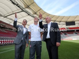 VfB Stuttgart PK Neues Stadiondach Mercedes-Benz Arena