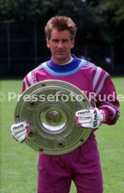 10.07.1992 VfB Stuttgart Fototermin Meisterschaft