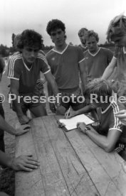 04.07.85 VfB Stuttgart Amateure Training
