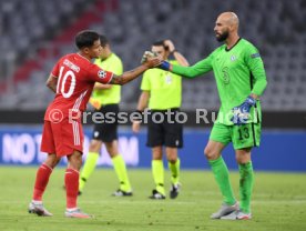 Fussball CHL 19/20 Achtelfinale: FC Bayern Muenchen - FC Chelsea