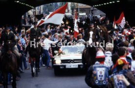 26.05.1984 VfB Stuttgart Meisterschaft 1984 Autokorso Bad Cannstatt