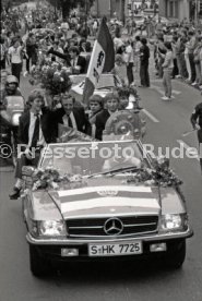 26.05.1984 VfB Stuttgart Meisterschaft 1984 Autokorso Bad Cannstatt
