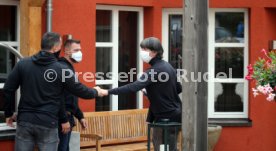 31.08.20 Ankunft DFB Nationalspieler Waldhotel Stuttgart