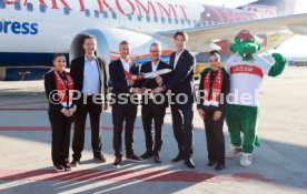 15.12.25 VfB Stuttgart Flughafen SunExpress