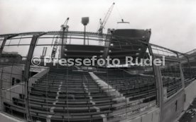 08.07.92 VfB Stuttgart Baustelle Neckarstadion
