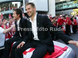 19.05.07 VfB Stuttgart Meisterschaft 2007 Autokorso