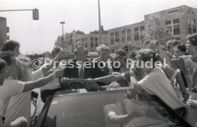 17.05.1992 VfB Stuttgart Meisterschaft Autokorso