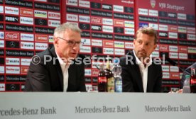 VfB Stuttgart PK Vorstellung Trainer Weinzierl