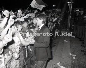 26.05.1984 VfB Stuttgart Meisterschaft 1984 Empfang Rathaus