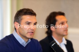 Stuttgarter Kickers Pressekonferenz