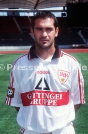 08.07.97 VfB Stuttgart Fototermin Saison 1997/1998