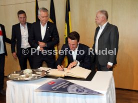 VfB Stuttgart Empfang Rathaus Meisterschaft 2. Bundesliga