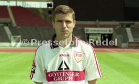 08.07.97 VfB Stuttgart Fototermin Saison 1997/1998