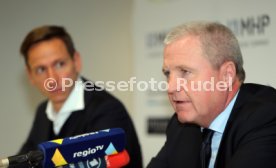 Stuttgarter Kickers Pressekonferenz