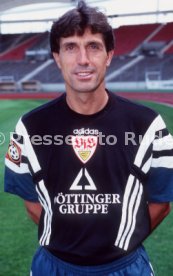 08.07.97 VfB Stuttgart Fototermin Saison 1997/1998