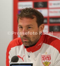 VfB Stuttgart Pressekonferenz Markus Weinzierl