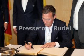 VfB Stuttgart Empfang Rathaus Meisterschaft 2. Bundesliga