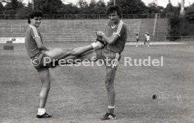 04.07.85 VfB Stuttgart Amateure Training