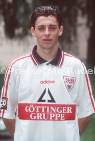 08.07.97 VfB Stuttgart Fototermin Saison 1997/1998