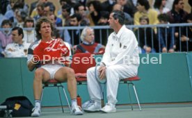 10.03.85 Tennis Davis Cup Deutschland - Spanien<