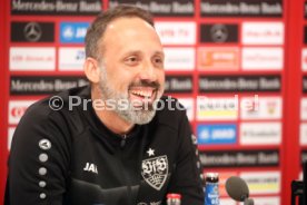 VfB Stuttgart Pressekonferenz
