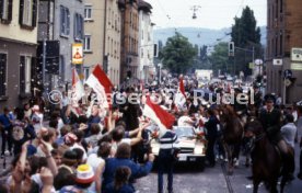 26.05.1984 VfB Stuttgart Meisterschaft 1984 Autokorso Bad Cannstatt