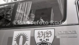 17.05.1992 VfB Stuttgart Meisterschaft Empfang im Stadion