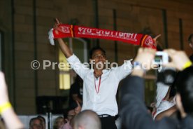 19.05.07 VfB Stuttgart Meisterschaft 2007 Empfang Schlossplatz