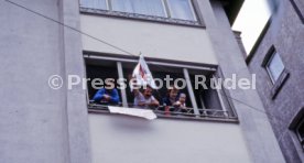 26.05.1984 VfB Stuttgart Meisterschaft 1984 Empfang Rathaus