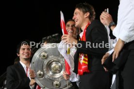 19.05.07 VfB Stuttgart Meisterschaft 2007 Empfang Schlossplatz