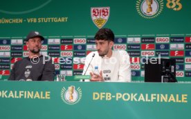 22.05.26 VfB Stuttgart Pressekonferenz DFB-Pokal Finale 2025/2026 Berlin