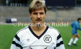 30.07.90 Karlsruher SC Fototermin Saison 1990/1991