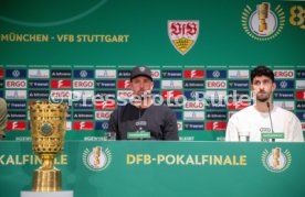 22.05.26 VfB Stuttgart Pressekonferenz DFB-Pokal Finale 2025/2026 Berlin