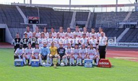 08.07.97 VfB Stuttgart Fototermin Saison 1997/1998