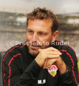 VFB Stuttgart Trainer Markus Weinzierl