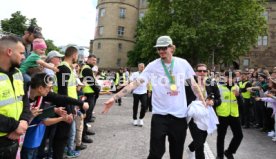 25.05.25 VfB Stuttgart Feier und Autokorso DFB-Pokal Sieg Stuttgart Schlossplatz
