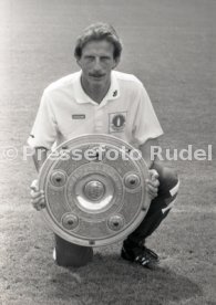 10.07.1992 VfB Stuttgart Fototermin Meisterschaft