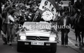 26.05.1984 VfB Stuttgart Meisterschaft 1984 Autokorso Bad Cannstatt