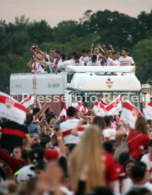 VfB Stuttgart FanFest Cannstatter Wasen Bundesliga Aufstieg 2017