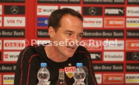 VFB Stuttgart Pressekonferenz Nico Willig