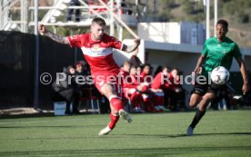 VfB Stuttgart Trainingslager La Manga 2019 Testspiel VfB Stuttgart - Cercle Br&uuml;gge
