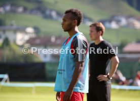 VfB Stuttgart Trainingslager Neustift 2017, Testspiel, VfB Stuttgart - Asteras Tripolis
