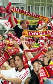 15.06.97 VfB Stuttgart Empfang am Rathaus DFB-Pokal Sieg 1997